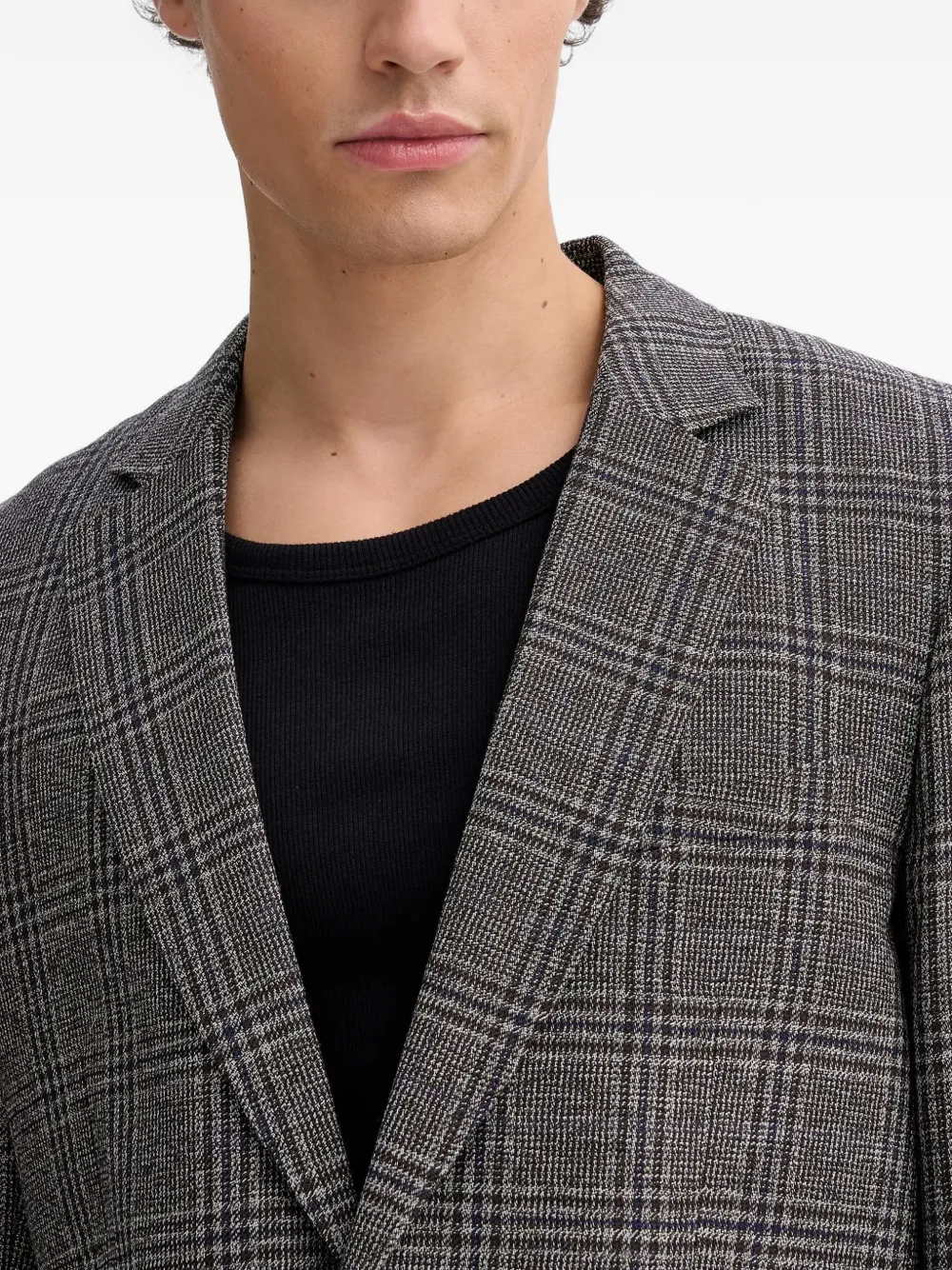 rag & bone Geruite blazer Grijs