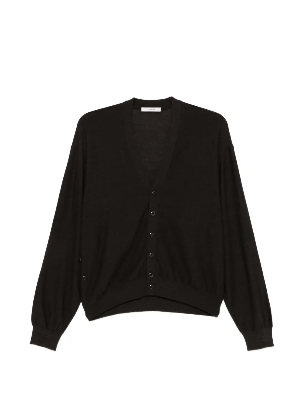 LEMAIRE buttoned cardigan - Marrone