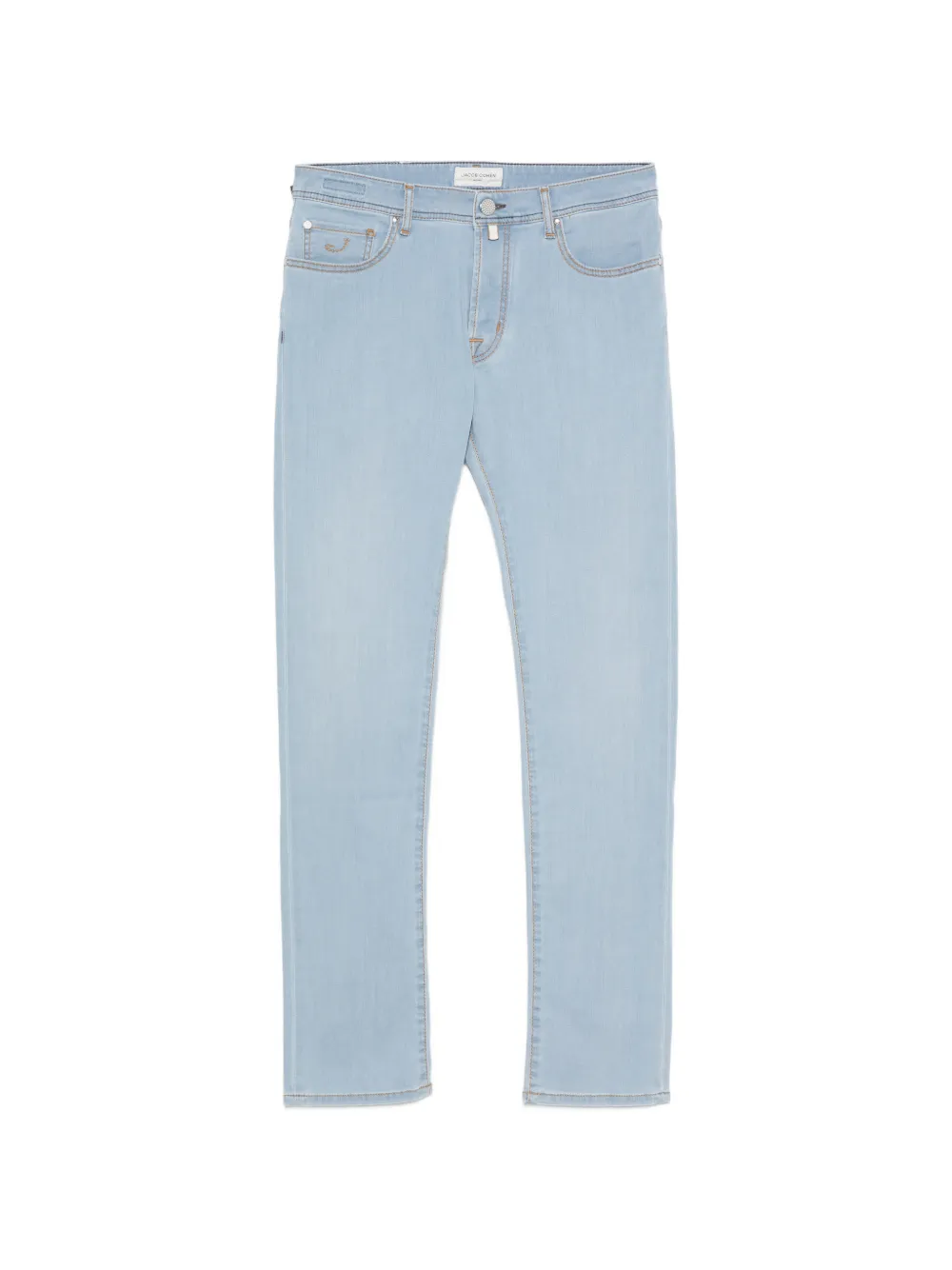 Jacob Cohën contrast-stitching jeans - Blu