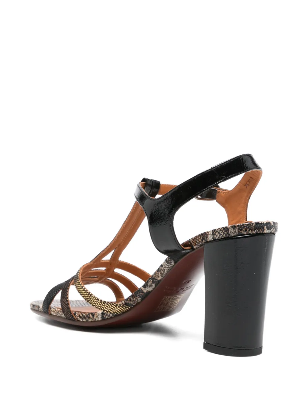 Chie Mihara Babi T-strap sandals Zwart