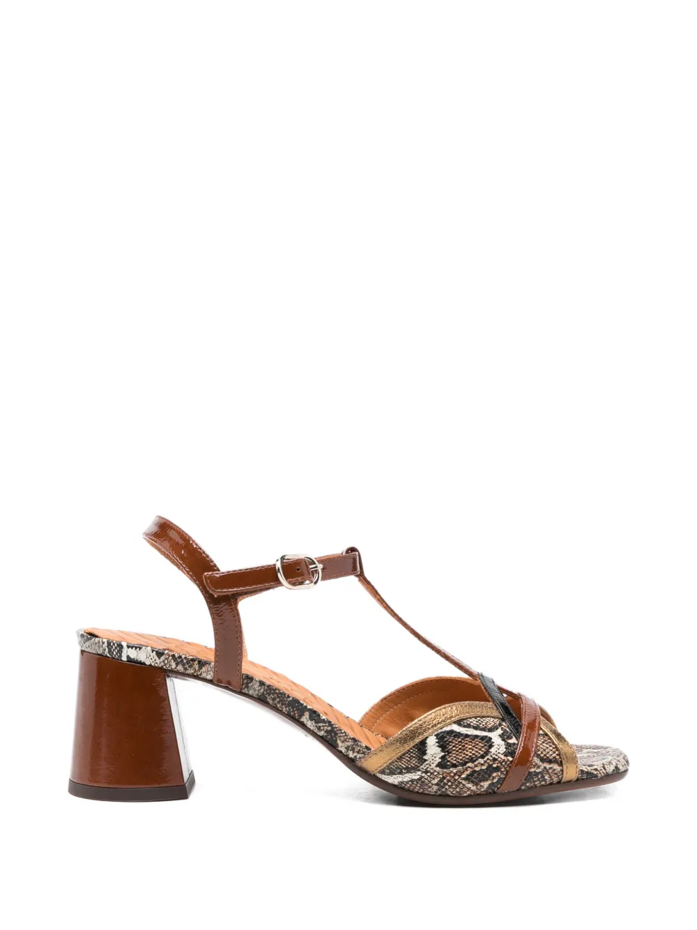 Chie Mihara Ryejo sandalen met T-bandje Bruin