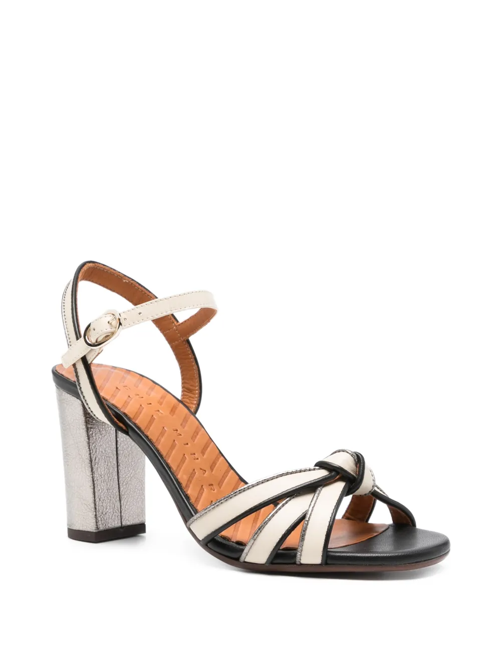  Chie Mihara Ballah Knotted Sandals - Neutrals 