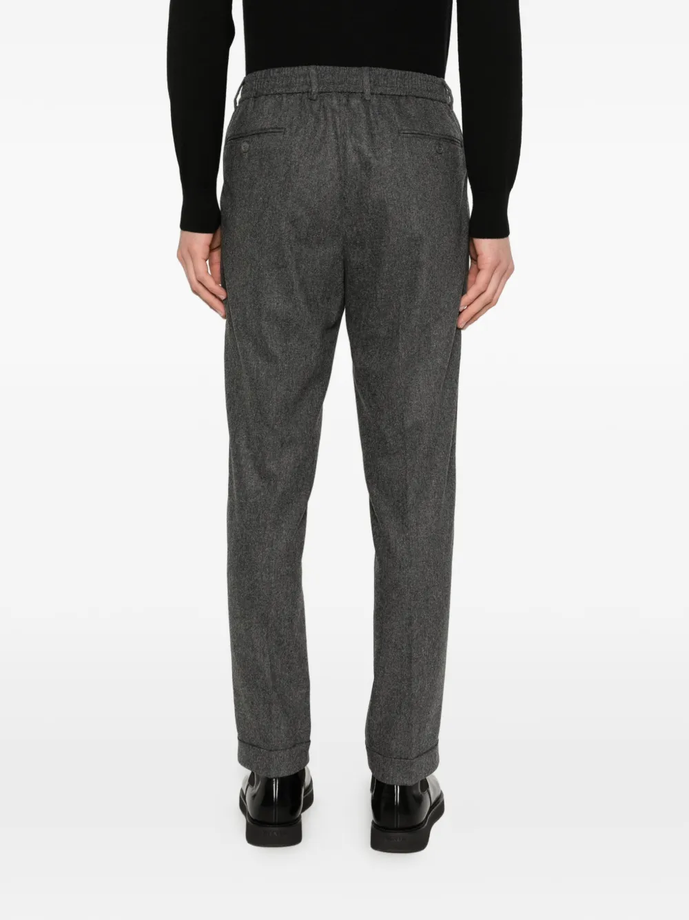 Gran Sasso Broek met trekkoord en cuffs Grijs