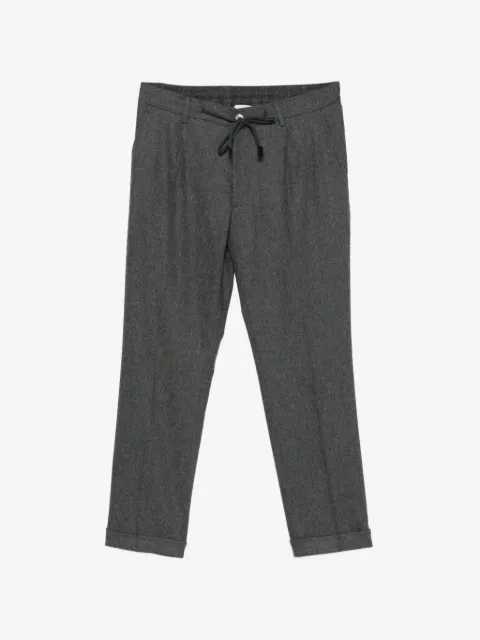 Gran Sasso drawstring cuffed trousers