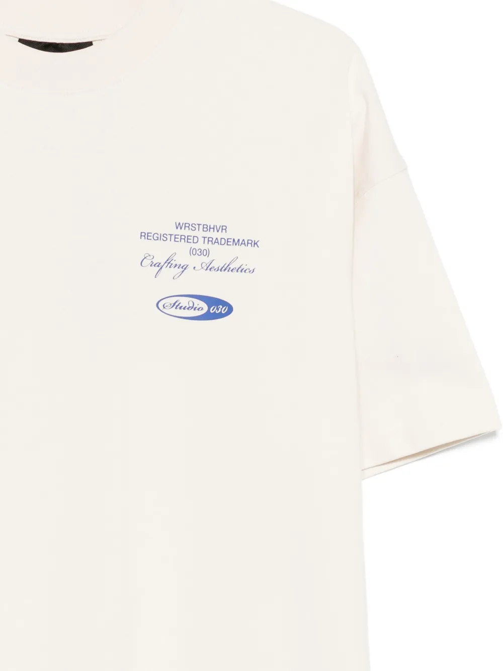 Wrstbhvr Studio V13 Graphic T-shirt - Neutrals 