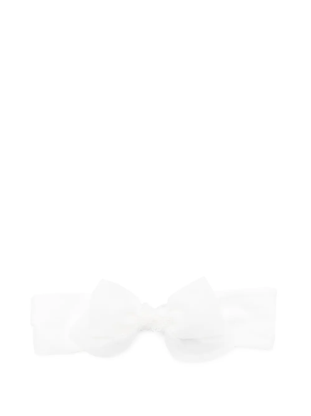 Monnalisa Cerchietto con fiocco - Bianco