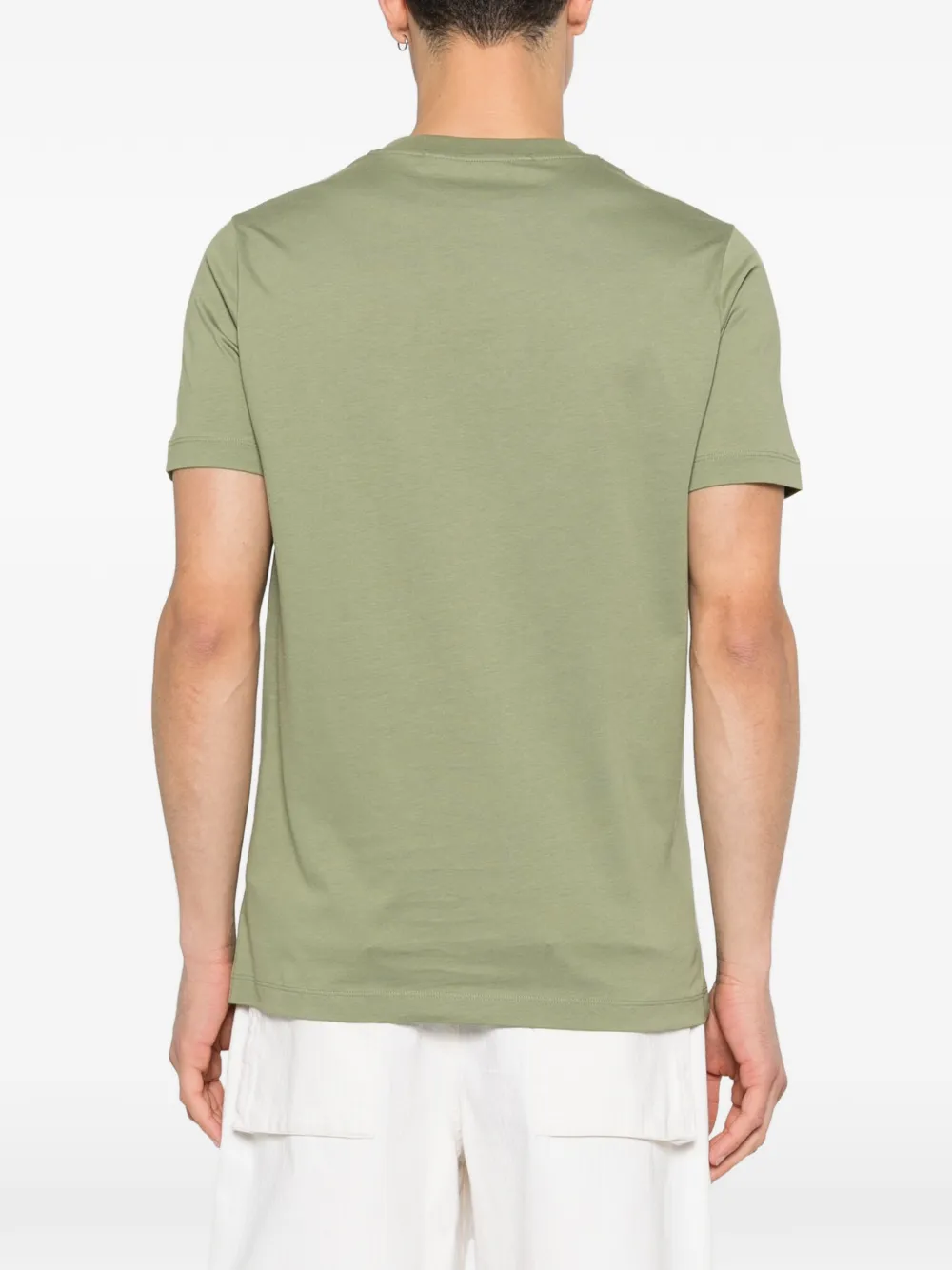 Karl Lagerfeld T-shirt met logodetail Groen
