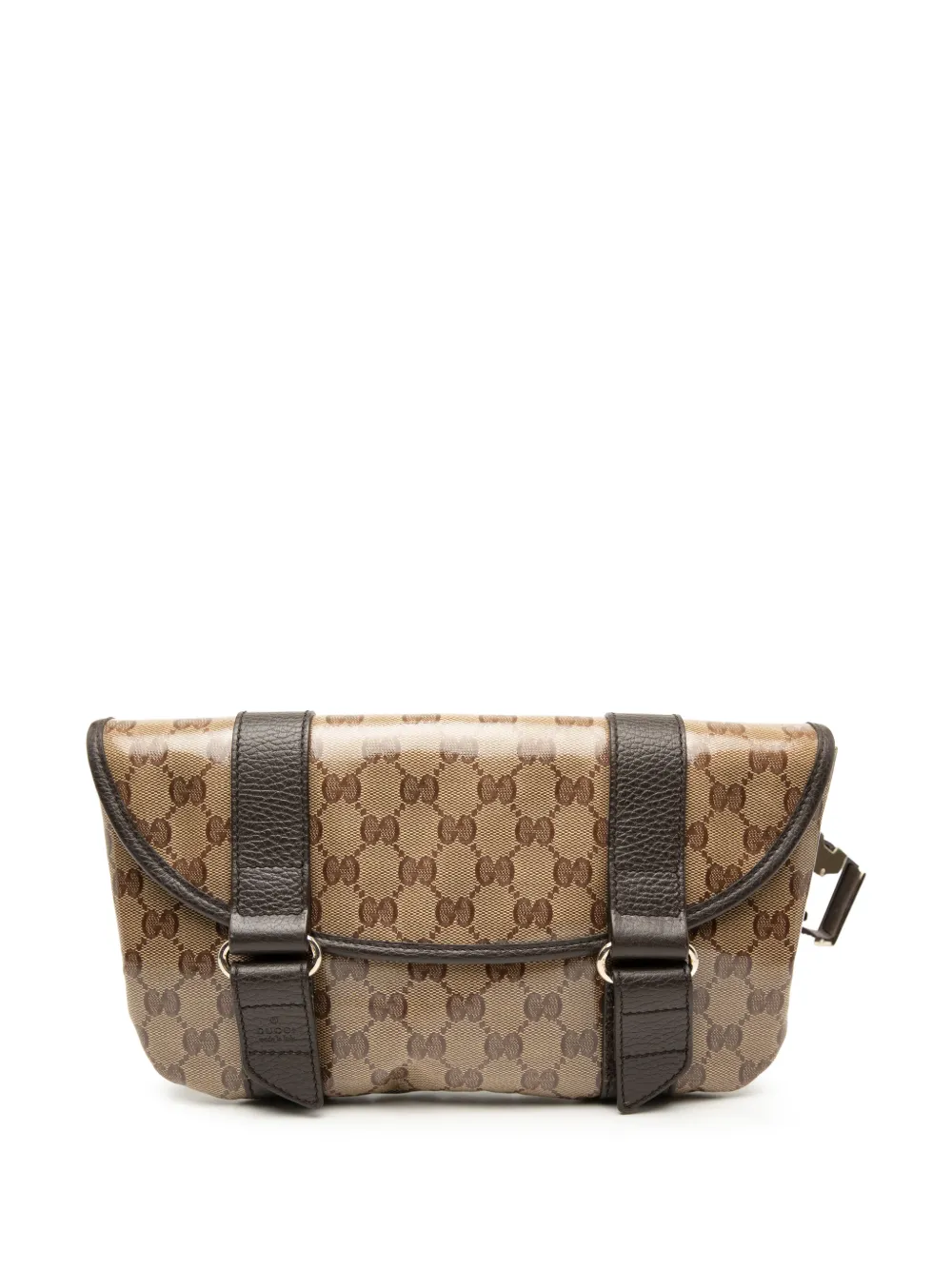 Gucci Pre-Owned 2000-2015 GG Crystal belt bag - Marrone