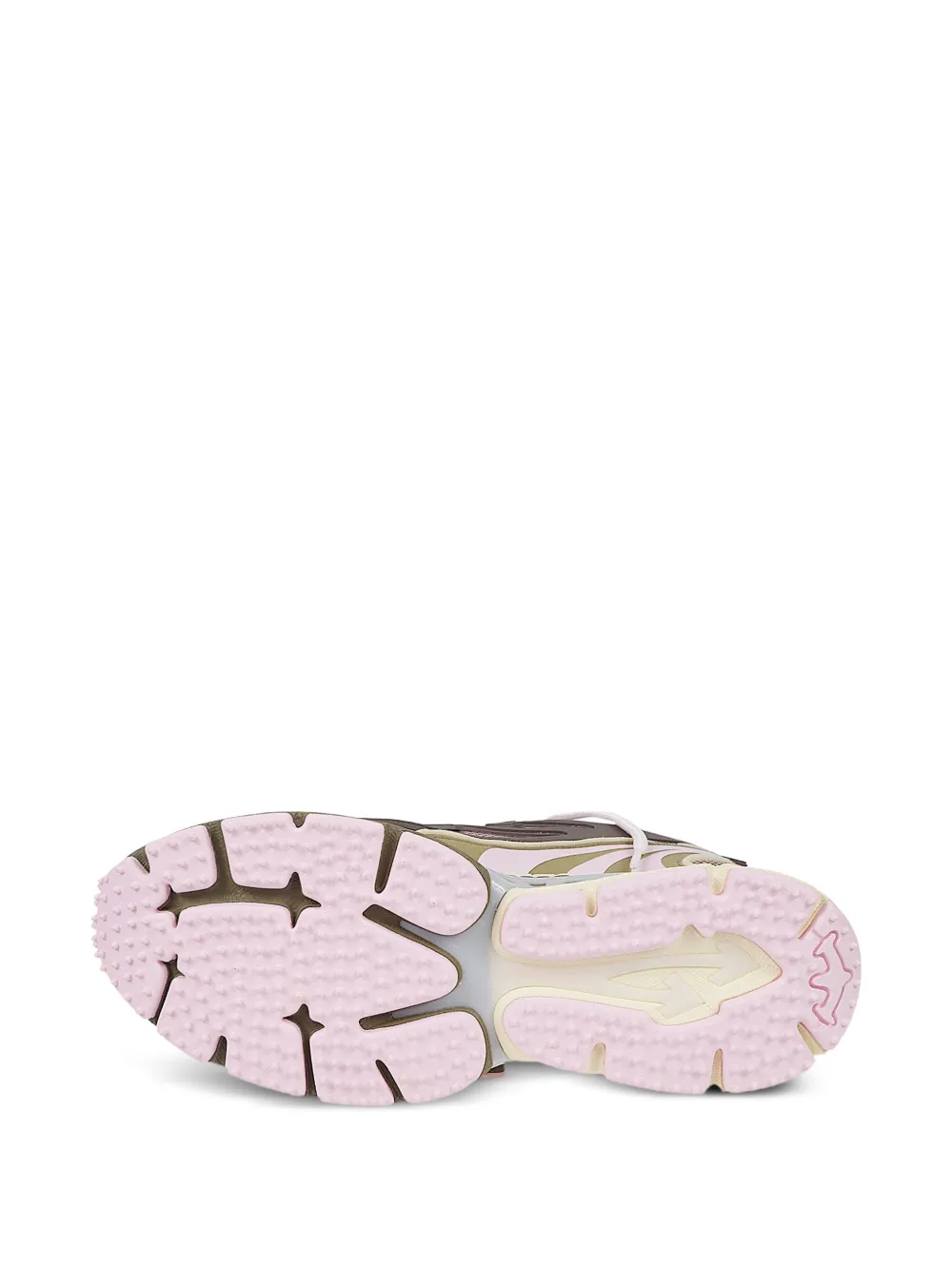 Off-White Be Right Back sneakers met label Groen