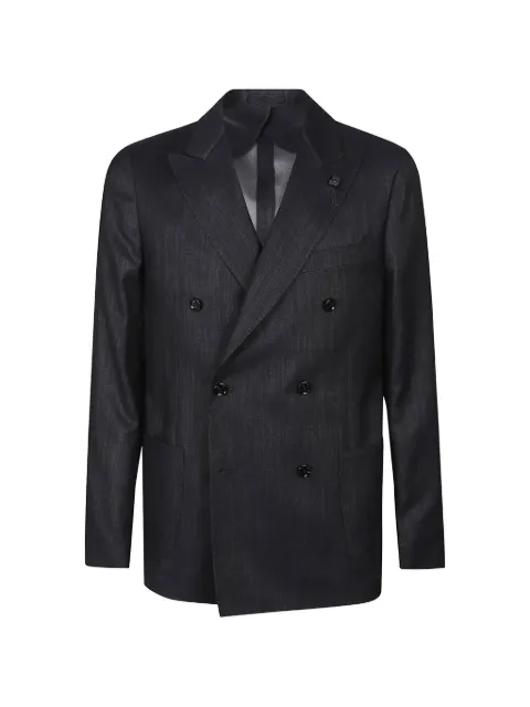 Lardini blazer con doble botonadura