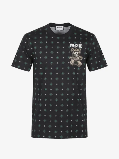 Moschino patterned T-shirt