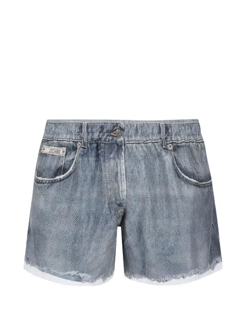 Moschino shorts de playa deshilachados
