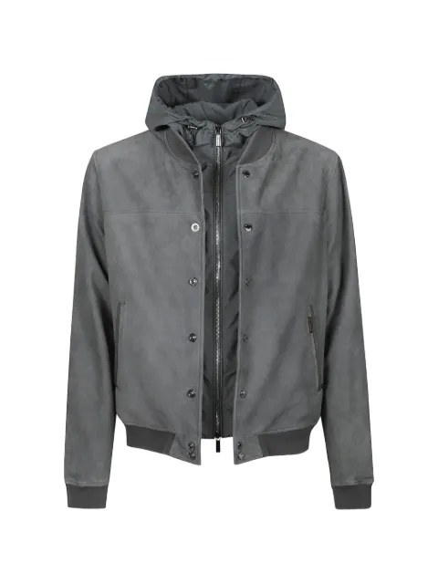 Moorer hooded jacket