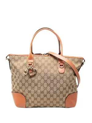 Gucci Pre-Owned 2000-2015 GGキャンバス アビー Dリング トートバッグ