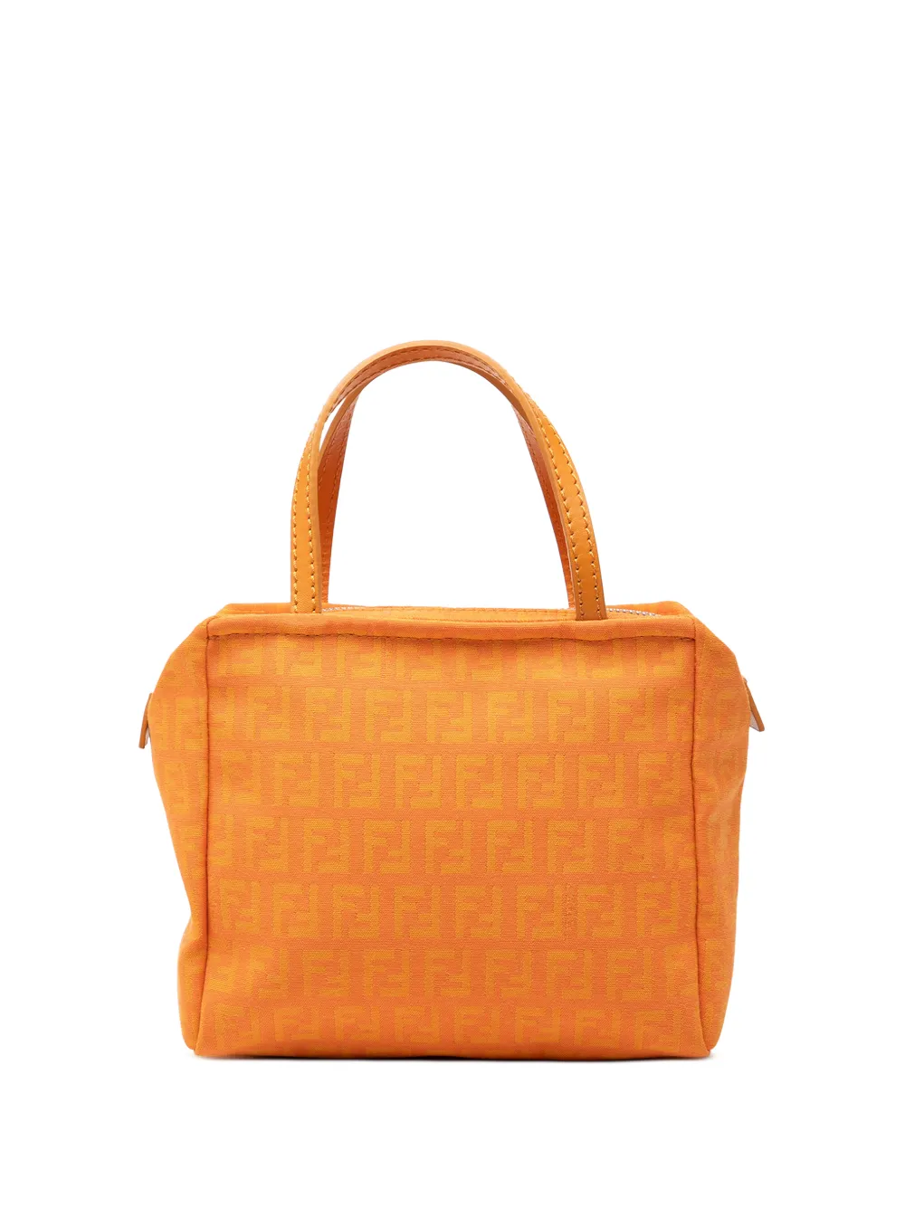 Fendi Pre-Owned 2000-2010 Zucchino Canvas handbag - Arancione