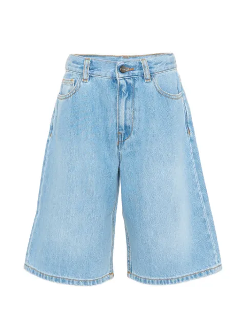 Palm Angels Kids Shorts aus Denim