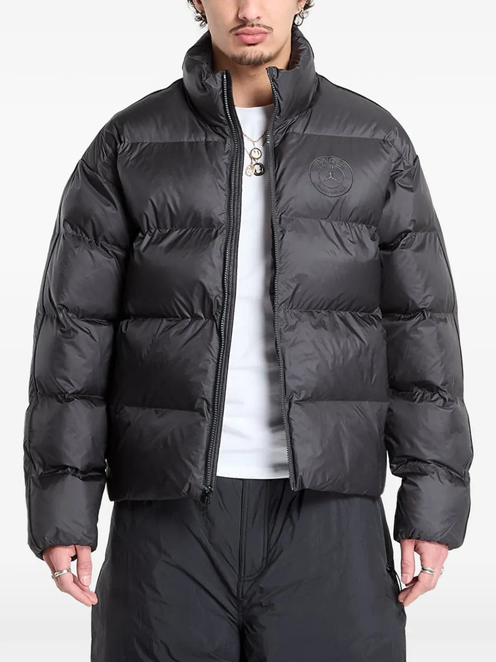 Jordan Paris Saint-Germain puffer jacket - Nero