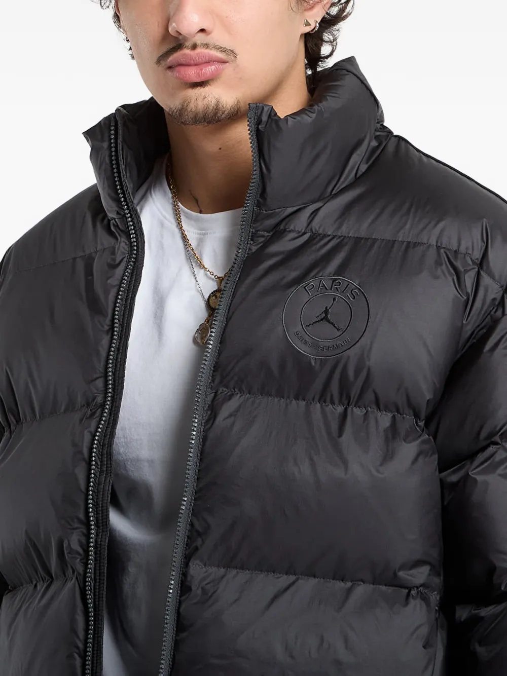 ジャケット・アウター Jordan Paris Saint-Germain Jacket Jordan x Paris Saint-Germain Padded Jacket | Black | FARFETCH ZA