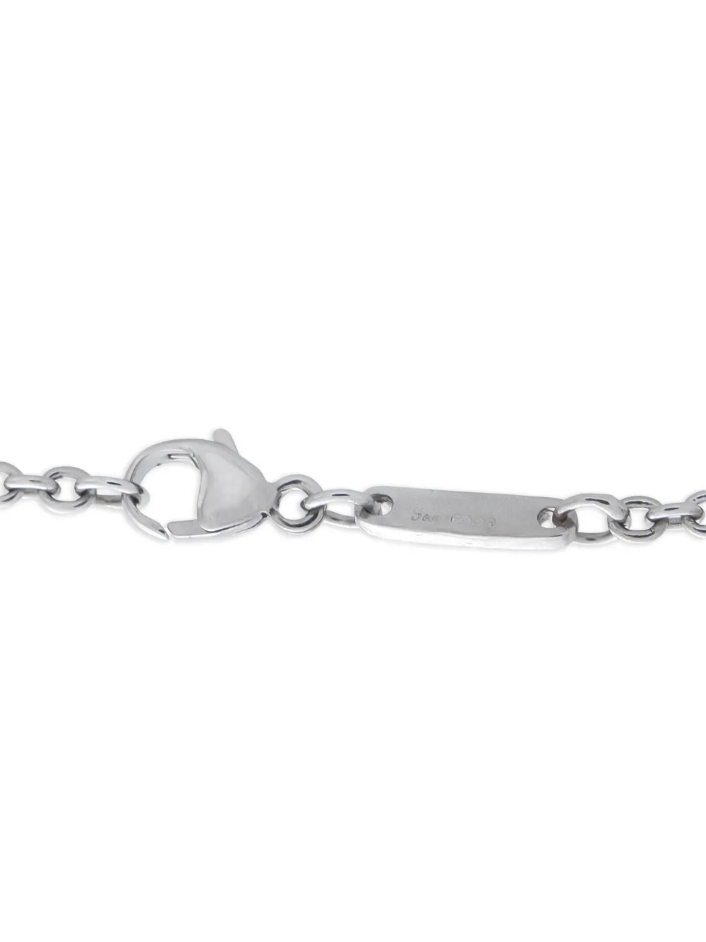  Garrard Pre-owned Diamond Necklace - Silver 