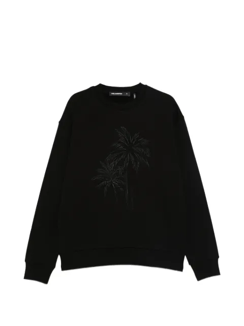 Karl Lagerfeld embroidered sweatshirt
