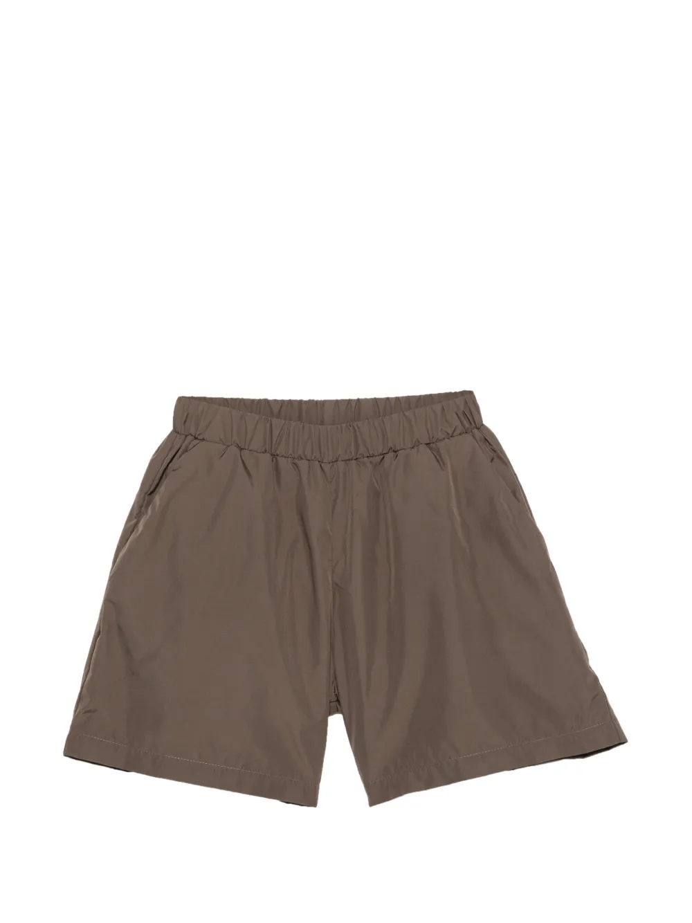 Douuod Kids elasticated swim shorts - Brown