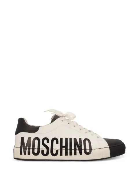 Moschino Pre-Owned tenis con puntera en contraste