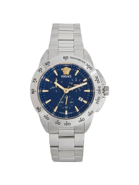 Versace Relógio cronógrafo V-Sport de 45mm