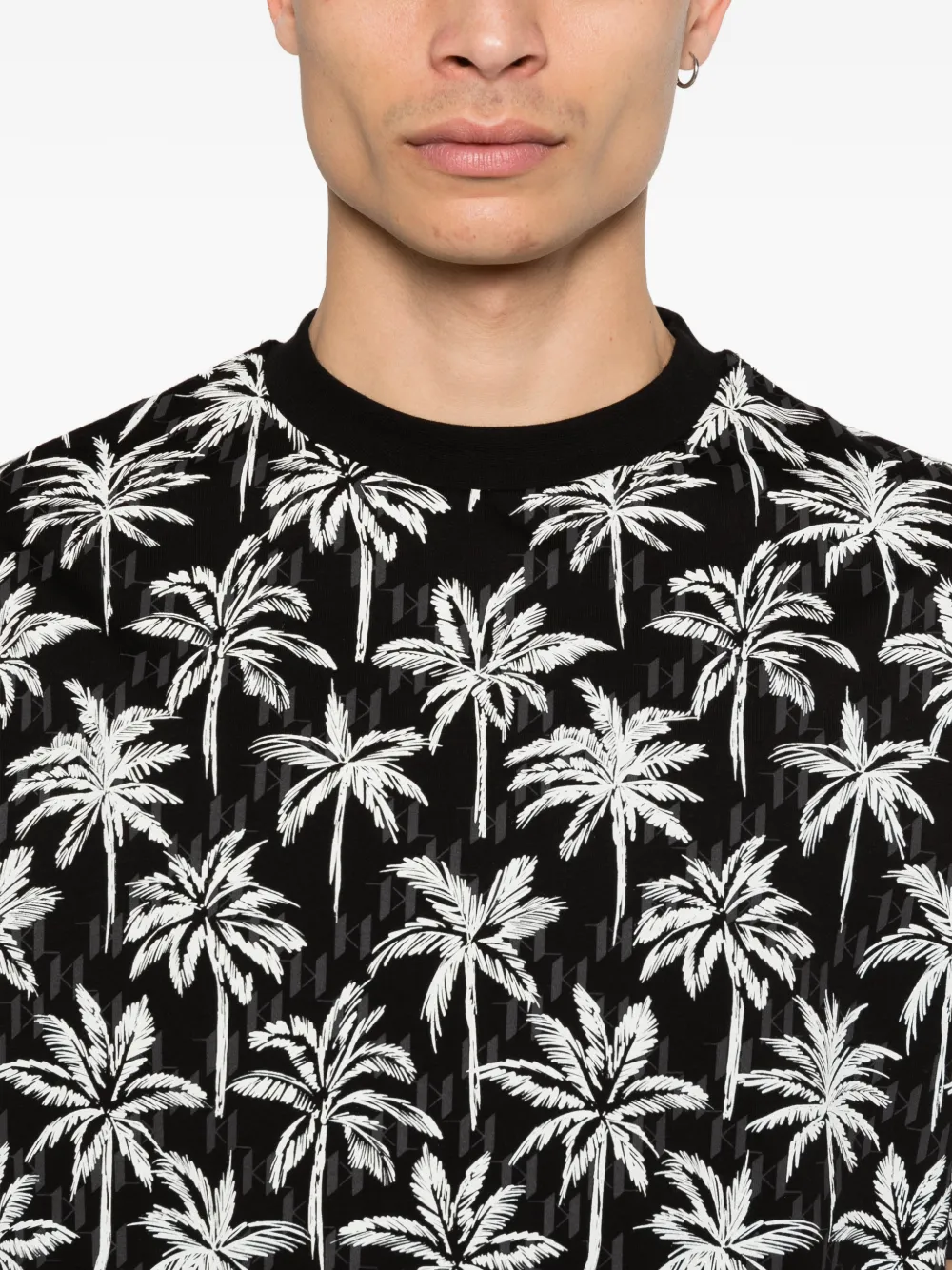 palm-print T-Shirt