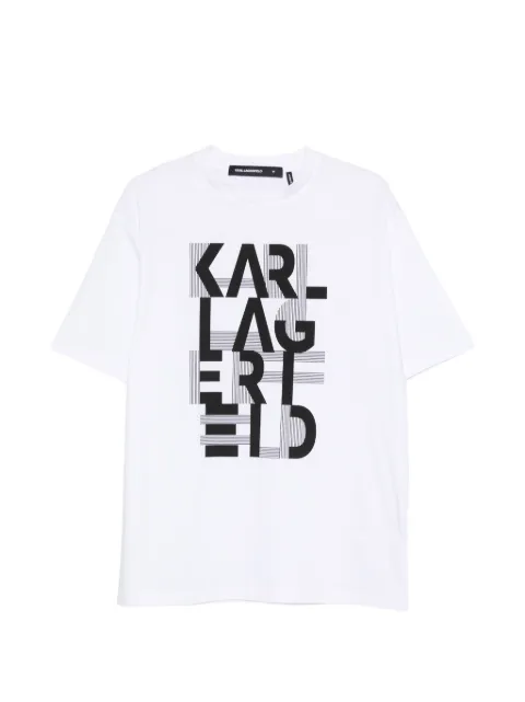 Karl Lagerfeld playera con detalle estampado