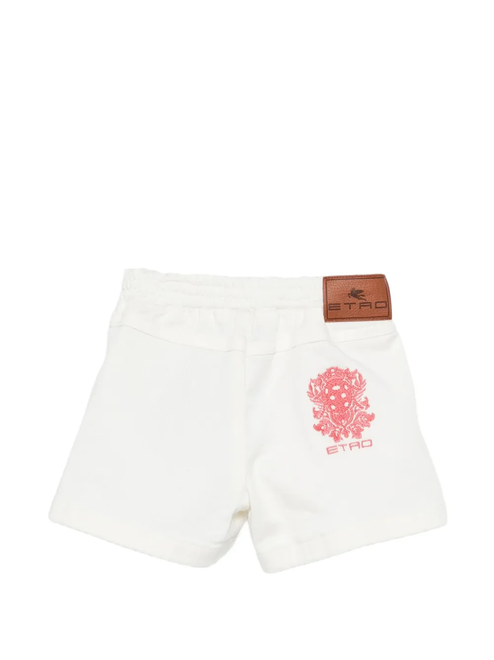 ETRO KIDS Shorts met gesmockt detail Wit