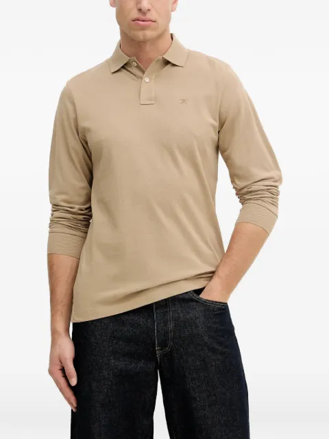 Hackett long-sleeve polo shirt