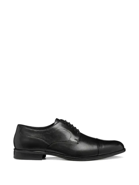 Geox cap toe lace-up shoes