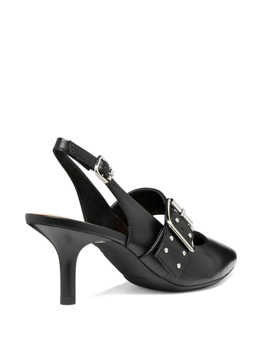  Geox Kleopy Studded Buckle Pumps - Black 