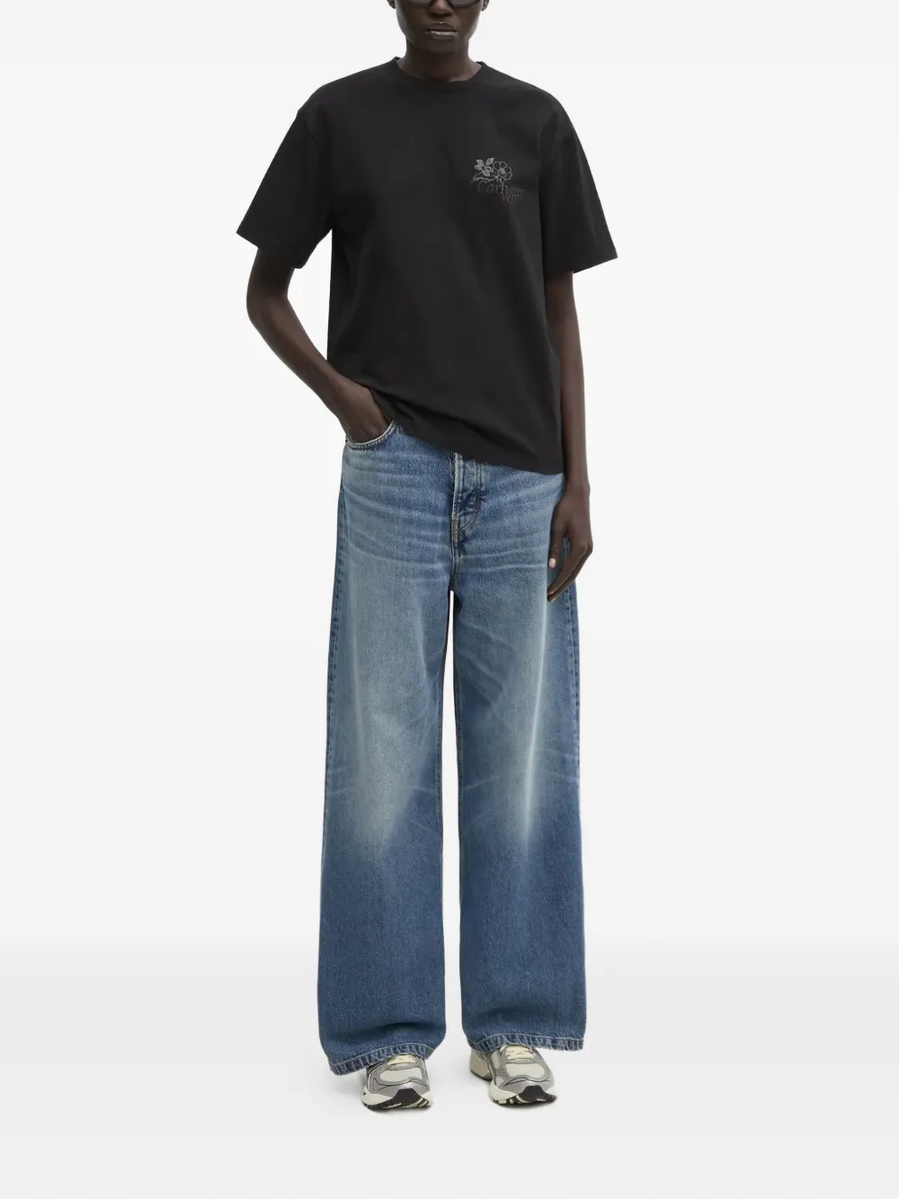 Fiorucci Made In Heaven jeans met print Blauw