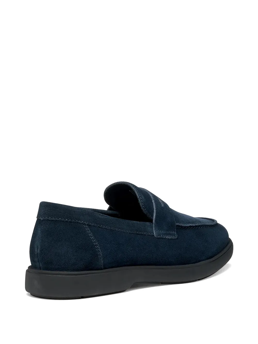 Geox Spherica Ec17 suède loafers Blauw