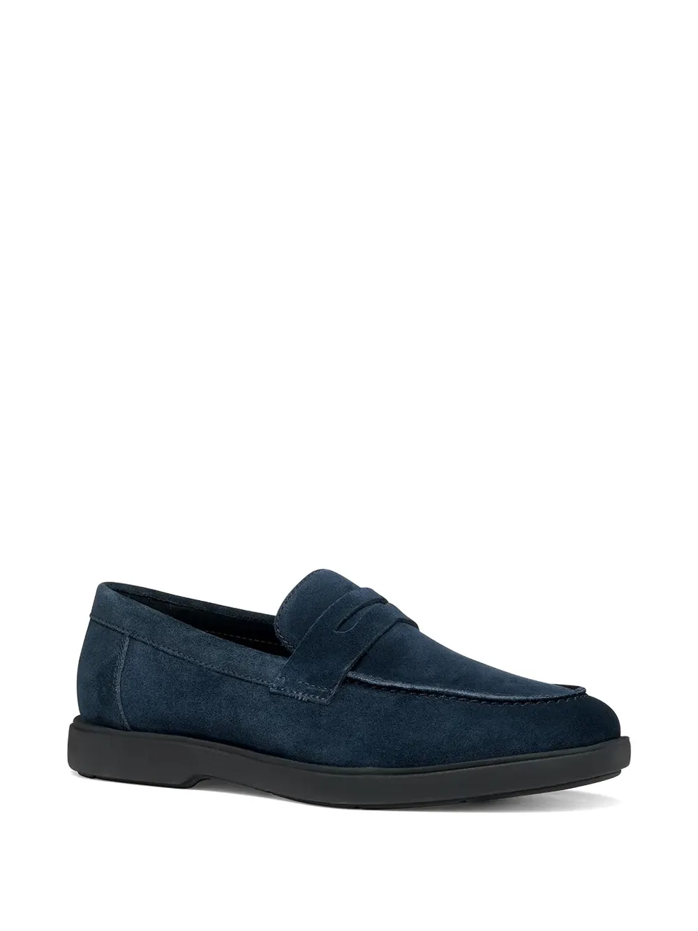Geox Spherica Ec17 suède loafers Blauw