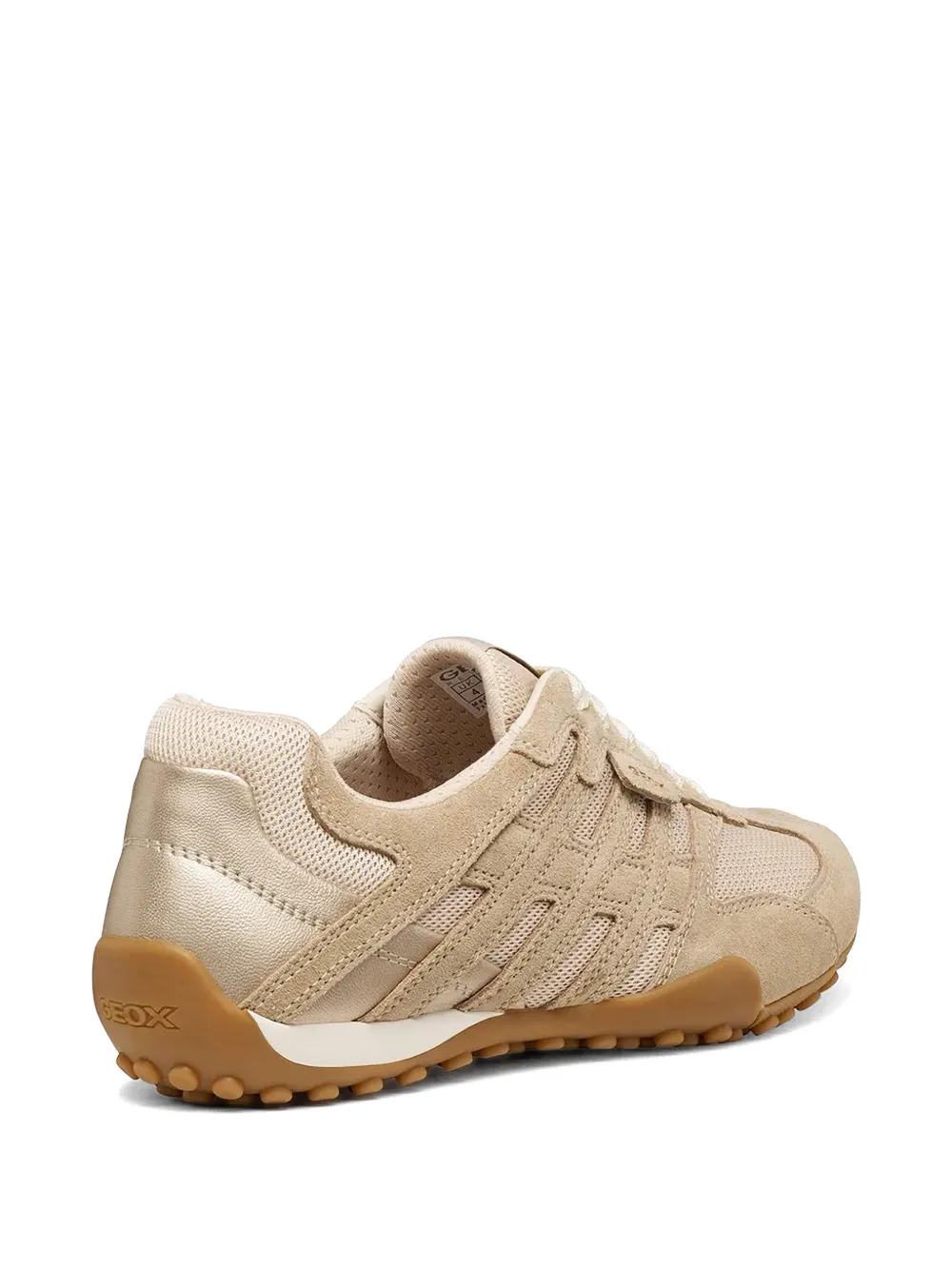  Geox Mesh Panelled Sneakers - Neutrals 