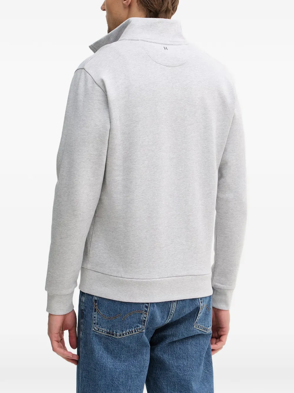  Hackett Half-zip Sweatshirt - Grey 