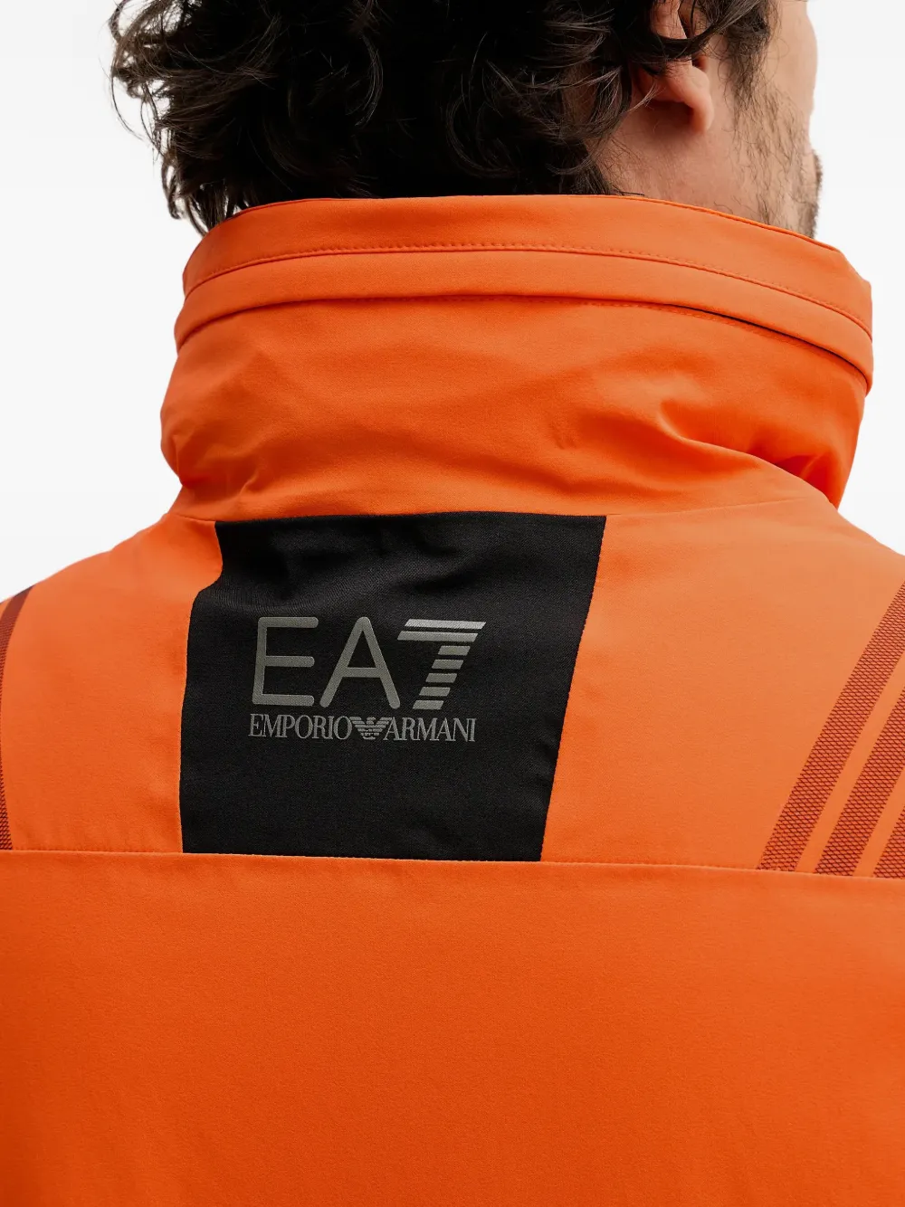 Ea7 Emporio Armani M Kitzbuhel Protectum 7 ski-jack Oranje