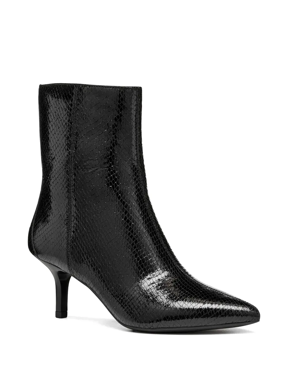  Geox Botines Con Puntera En Punta - Negro 