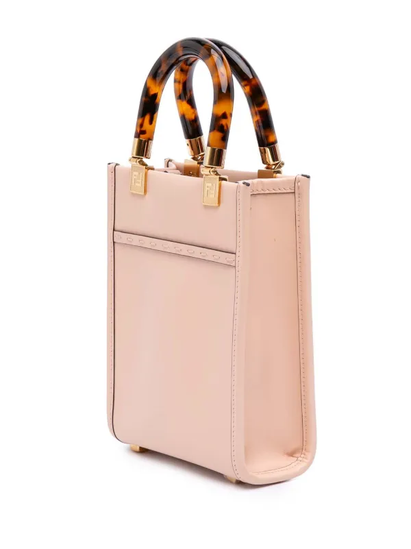 Fendi Pre-Owned 2010-2026 ミニ レザー サンシャイン ショッパー 