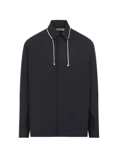 MORDECAI camisa con cordones