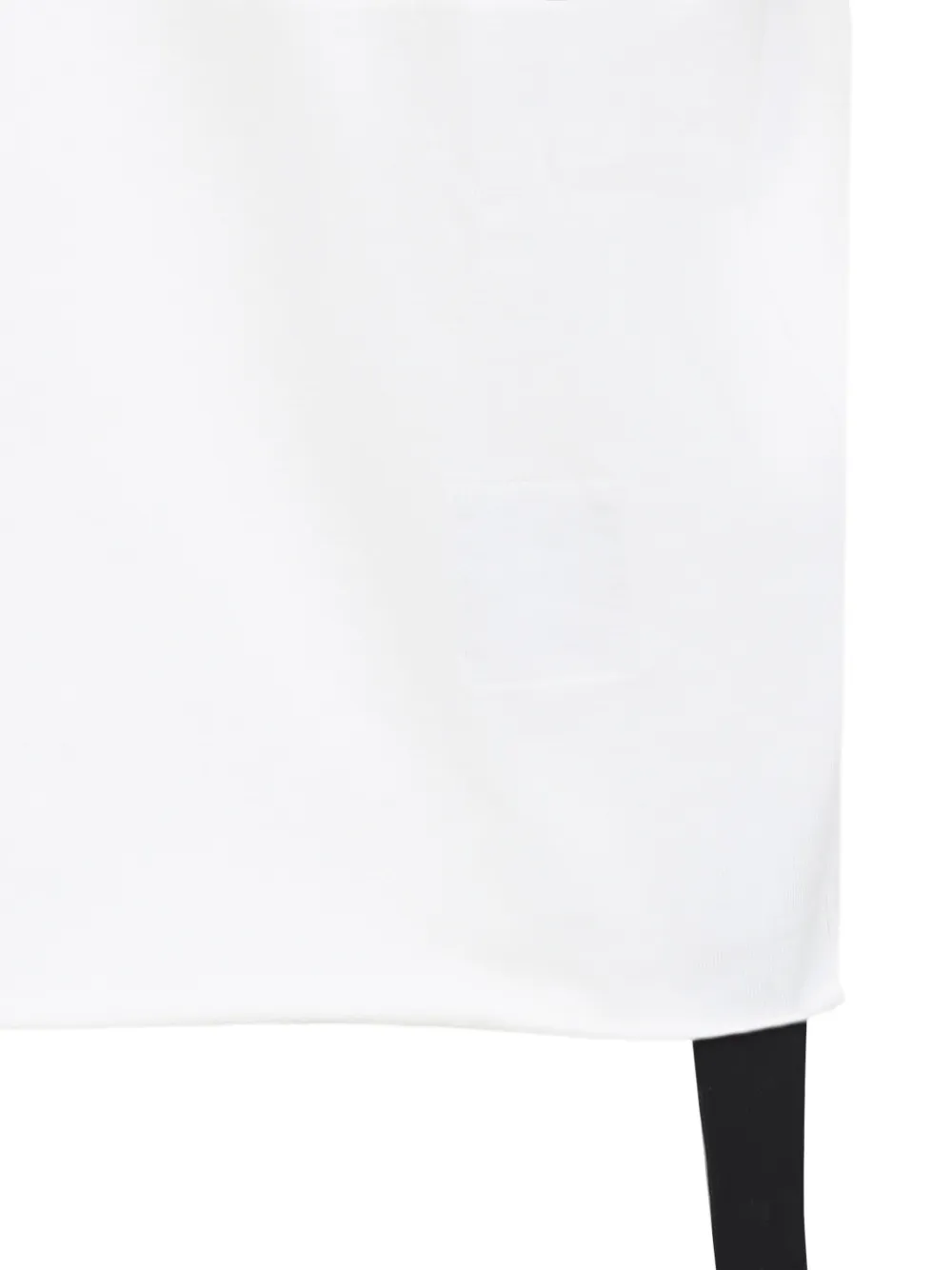 Rick Owens DRKSHDW Gilet met capuchon Wit