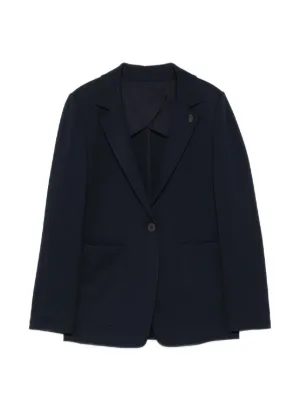 Erika Cavallini ストライプ シングルジャケット | ブルー | FARFETCH JP