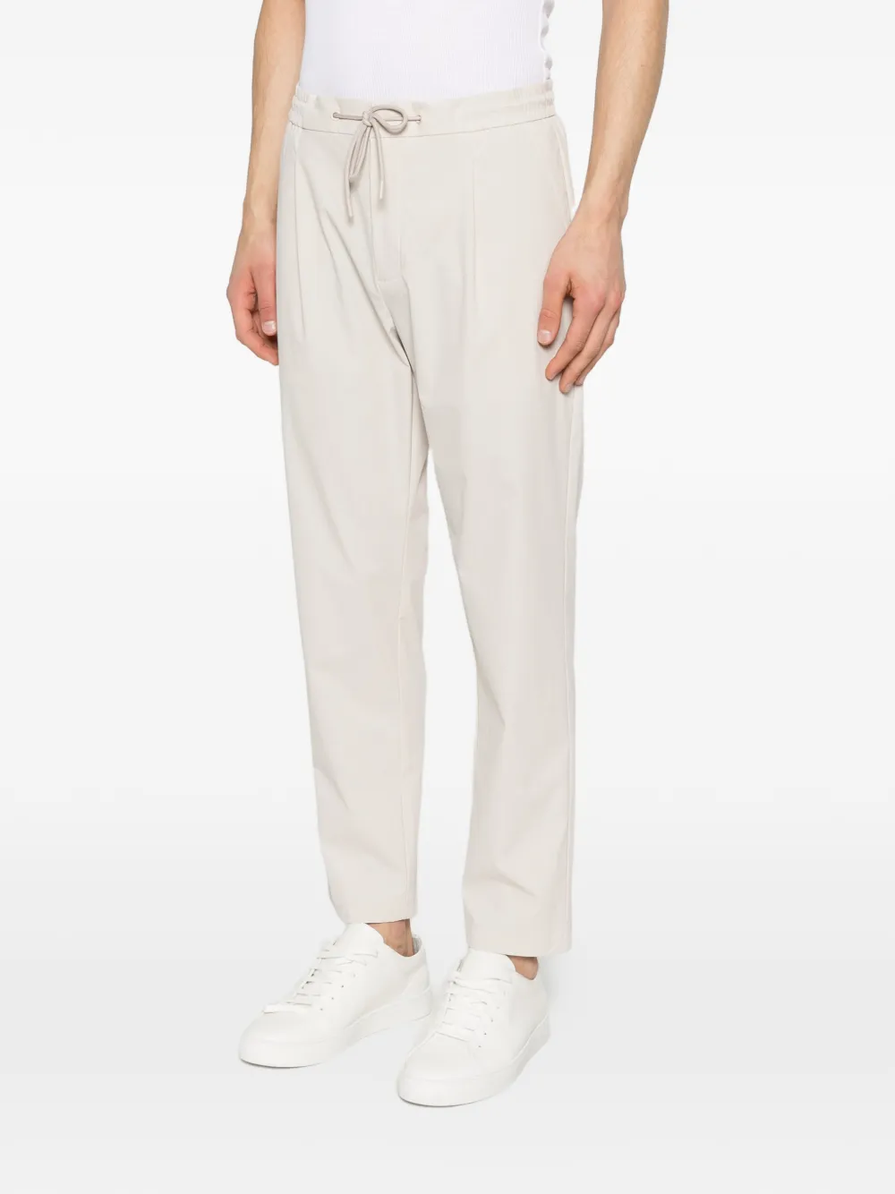  Alphatauri Pocas Drawstring Trousers - Neutrals 