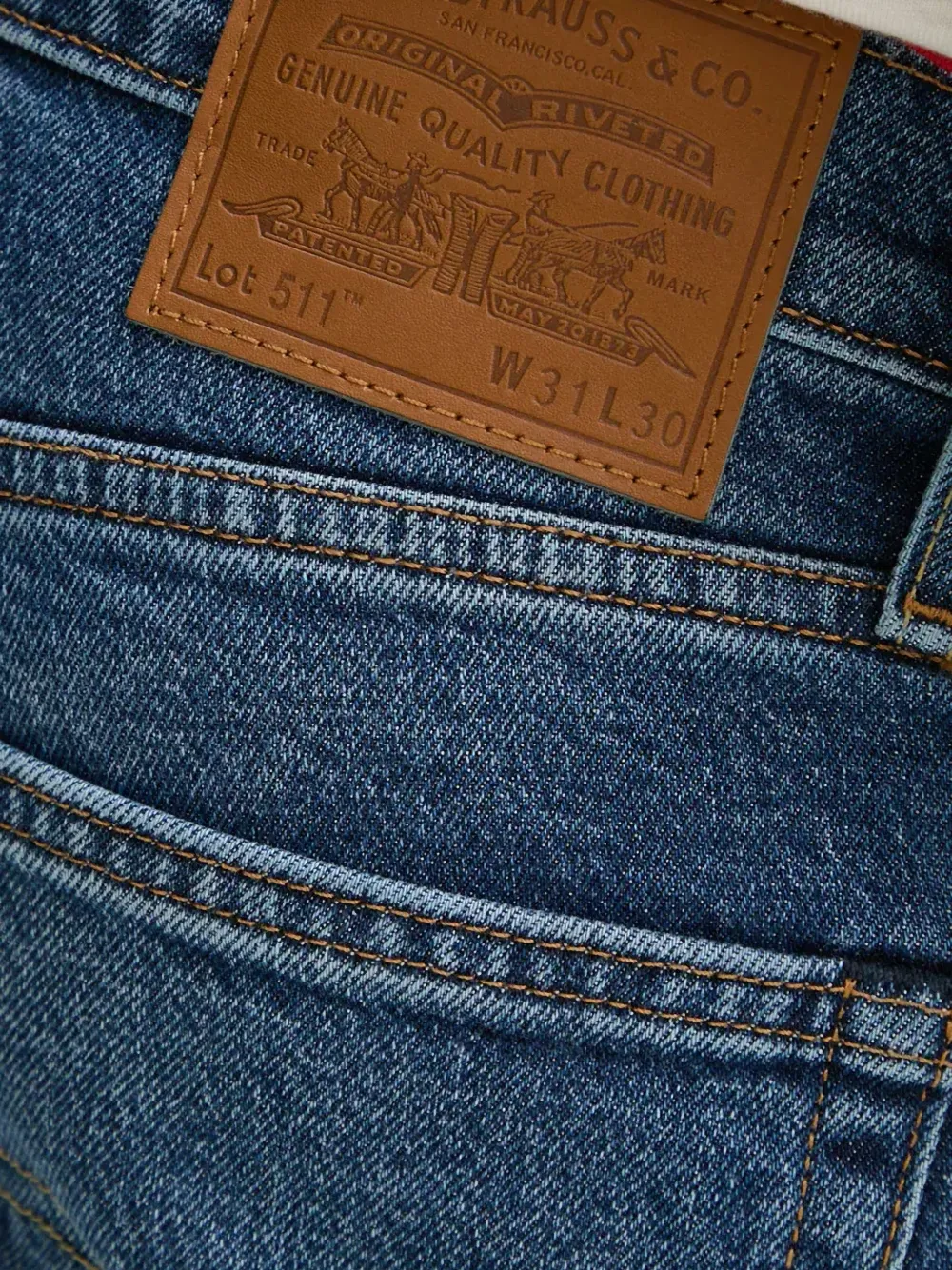 Levi's Skinny jeans Blauw