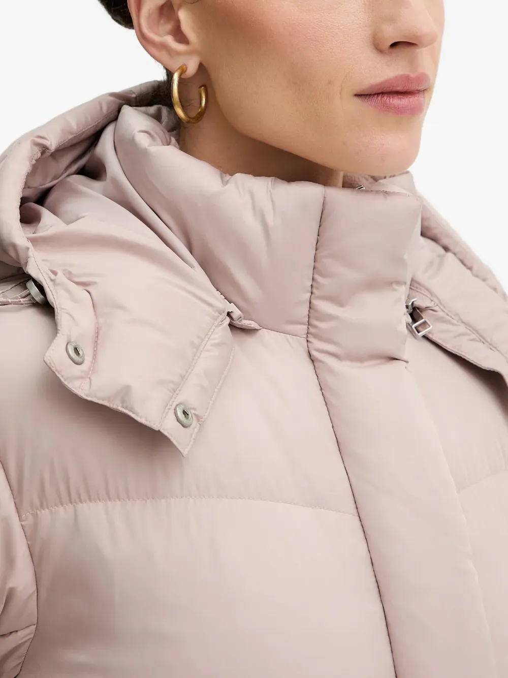Levi's Donsjack met capuchon Roze
