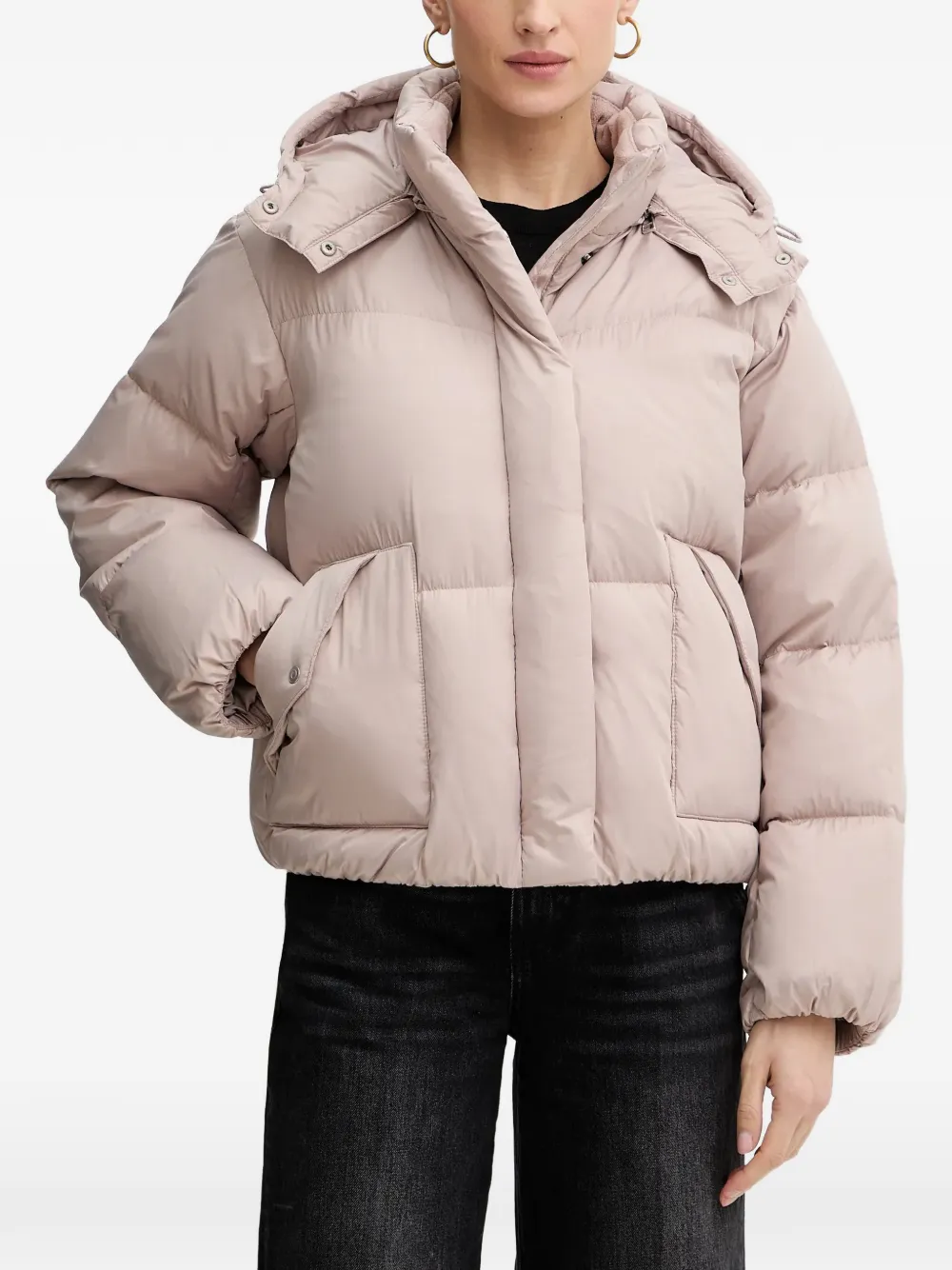 Levi's hooded puffer jacket - Pink
