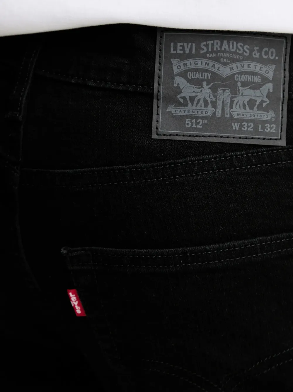 Levi's 512™ jeans Zwart