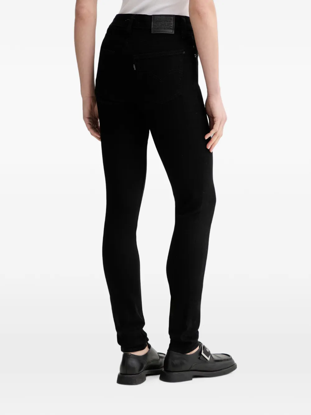 Levi's 721 skinny jeans Zwart
